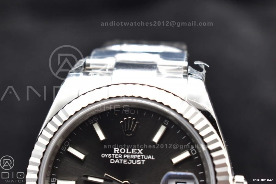 904L 621 DateJust Best 41 Dial on Edition 126334 SportInspired Bracelet Oyster 1:1 Grey VSF SS VS 0711